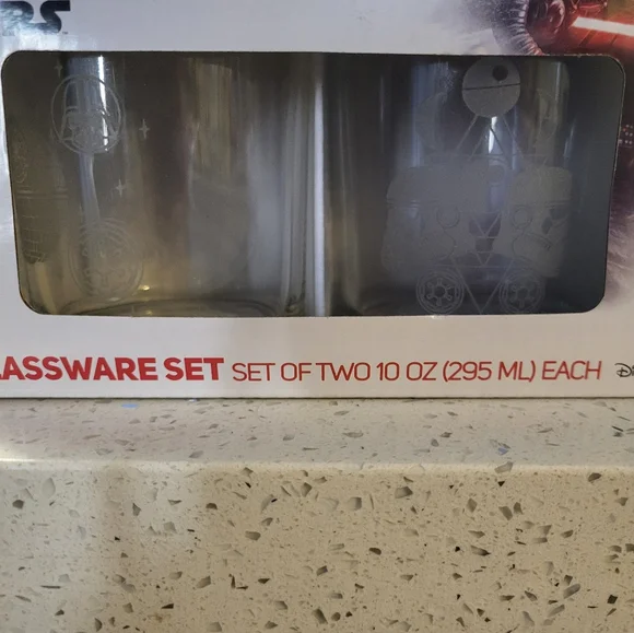 Star Wars Glassware Set, NIB - Picture 3 of 4